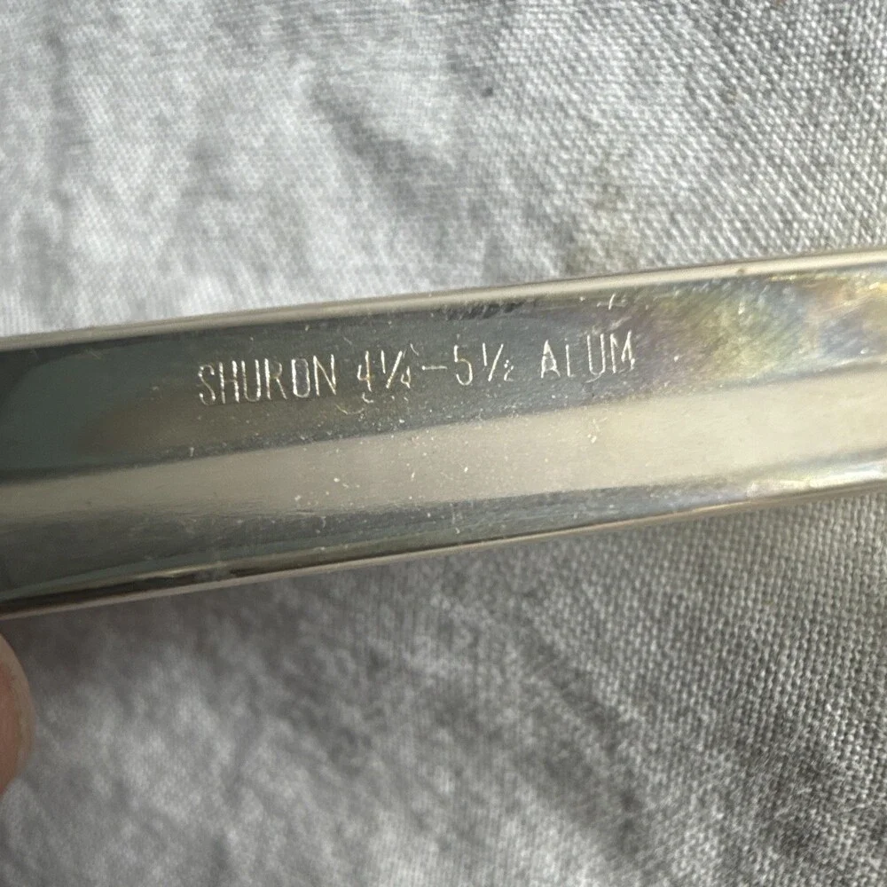 Vintage 1950s SHURON Aluminum Cat Eye Glasses Frames - FOR PARTS / REPAIR 4-1/4